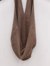 SWAYING 25 Early Autumn Halter Cashmere Vest SW-SW25PF1T16C2-KQ Khaki